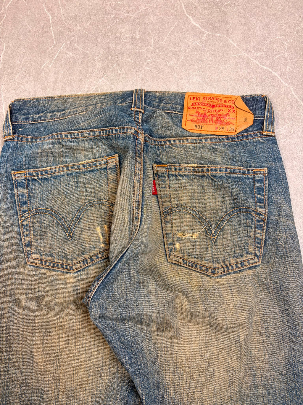 Levi's 501 Straight Fit Jeans (W28/L33)