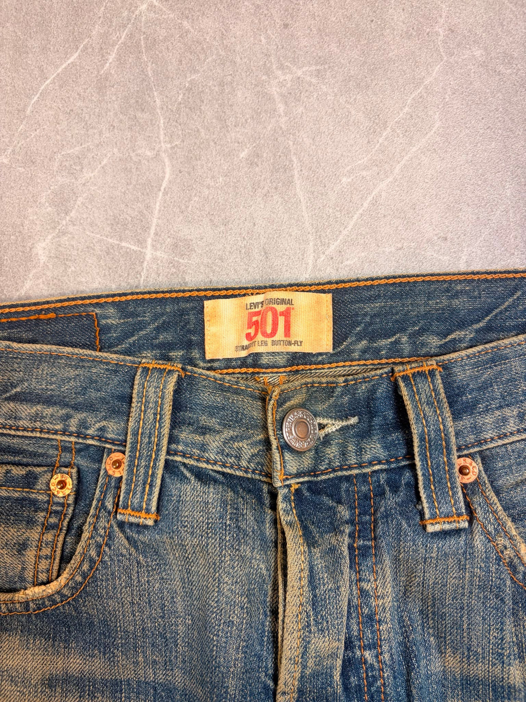Levi's 501 Straight Fit Jeans (W28/L33)